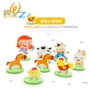 Wooden Meatball 3D Assembly Farm Accumulation wooden children's intelligence 3D Assembly Board toys for boys, babies and girls Item Picture